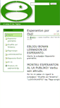 Mobile Screenshot of esperantocxemizo.saluton.dk