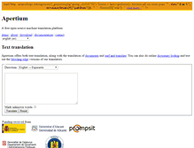 Tablet Screenshot of apertium.saluton.dk